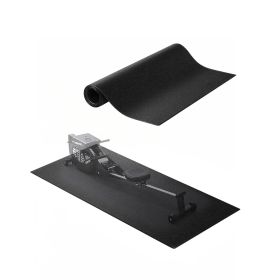 Treadmill Mat for Carpet Floor, 23.62" x 51.18" x 0.16" Exercise Equipment Mat for Elliptical and Walking Pad, High Density PVC Floor Protector