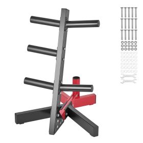 Weight Plate Rack, L Frame Weight Plate Tree for 2-Inch Weight Plates, Standard Weight Plate Tree, 500 lbs Load Capacity Weight Storage Holder