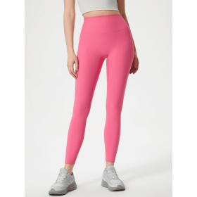 JupiterGear High-Waisted Leggings (Color: Pink, size: 6)